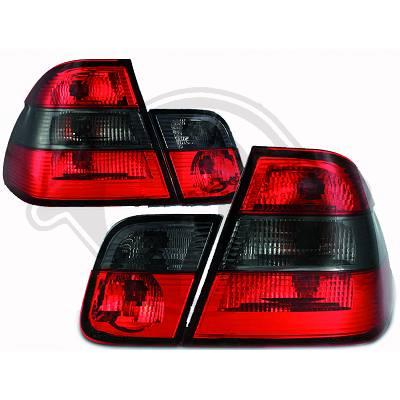 -STOPURI CLARE BMW E46 LIM FUNDAL RED BLACK -COD 1214497